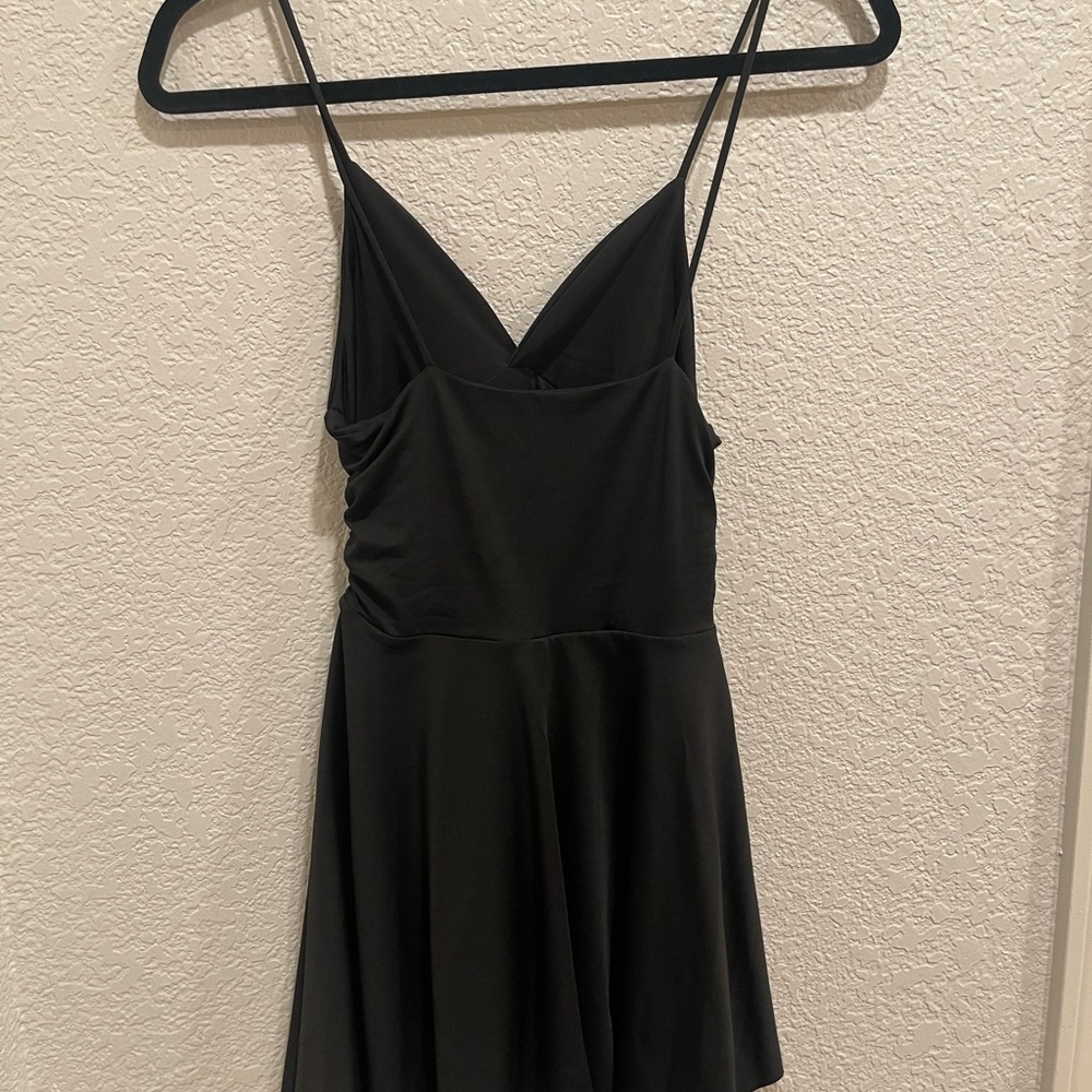 Black ballet thin Strap Dress - Picture 4 of 4